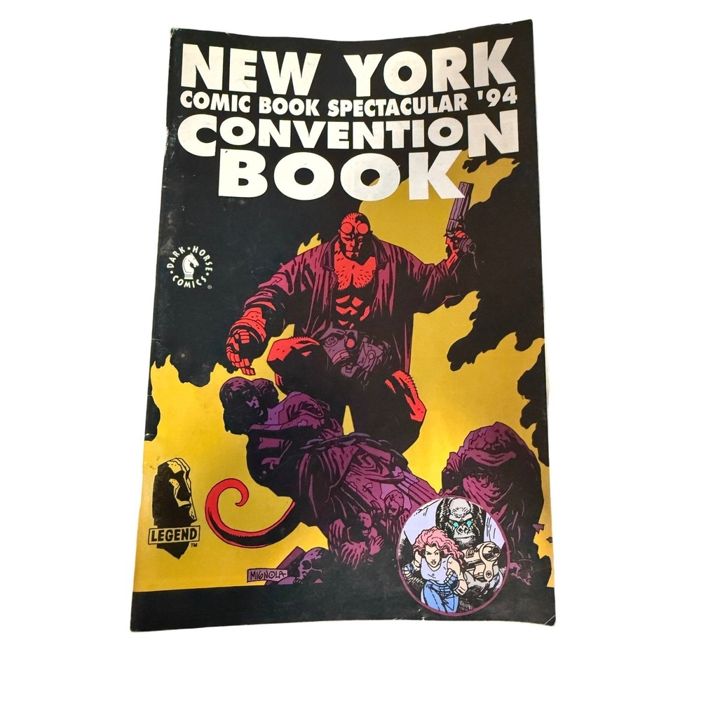 New York Comic Con Convention Book 1994 Hellboy‎ Mignola Dark Horse Comics